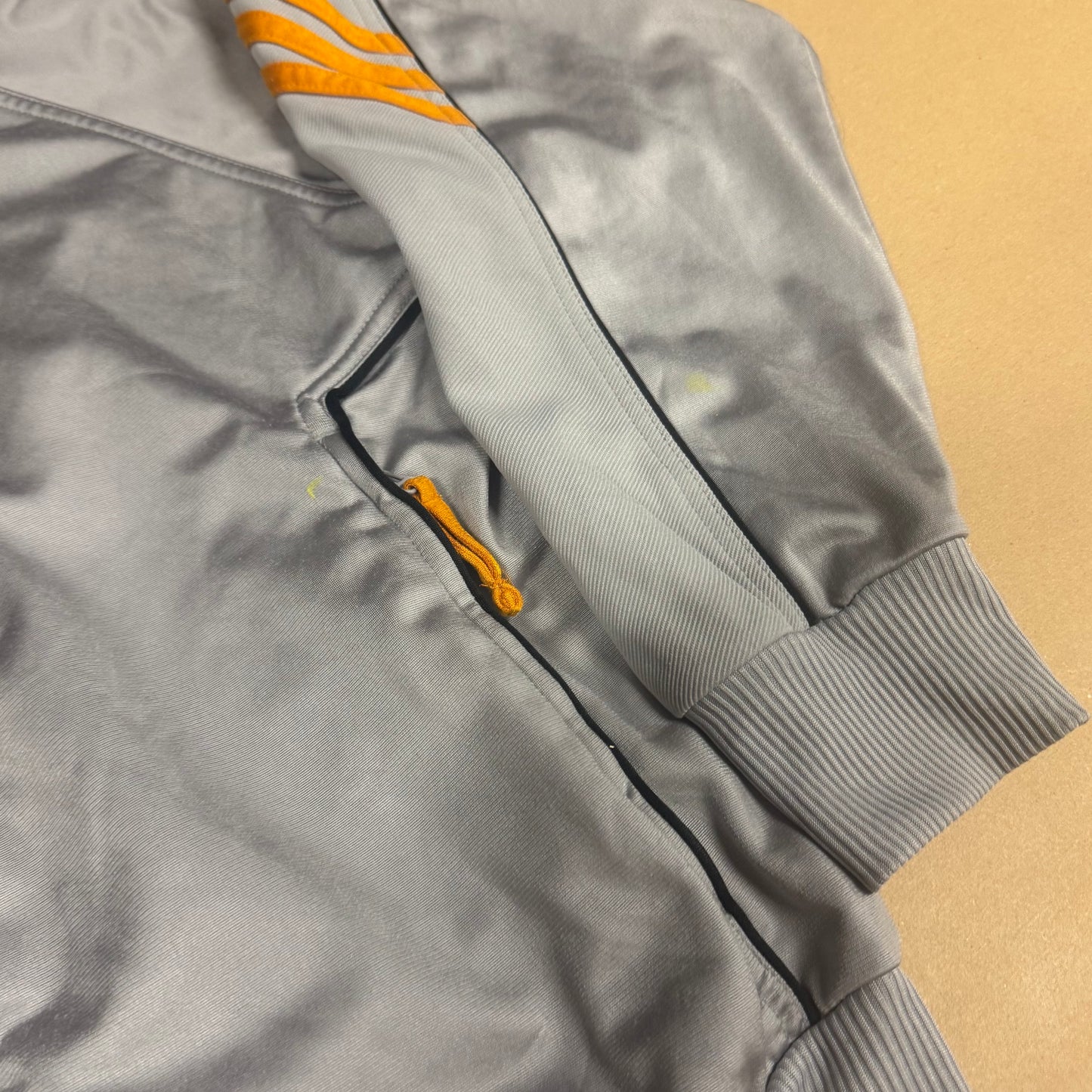 Adidas vintage silver 90s track jacket