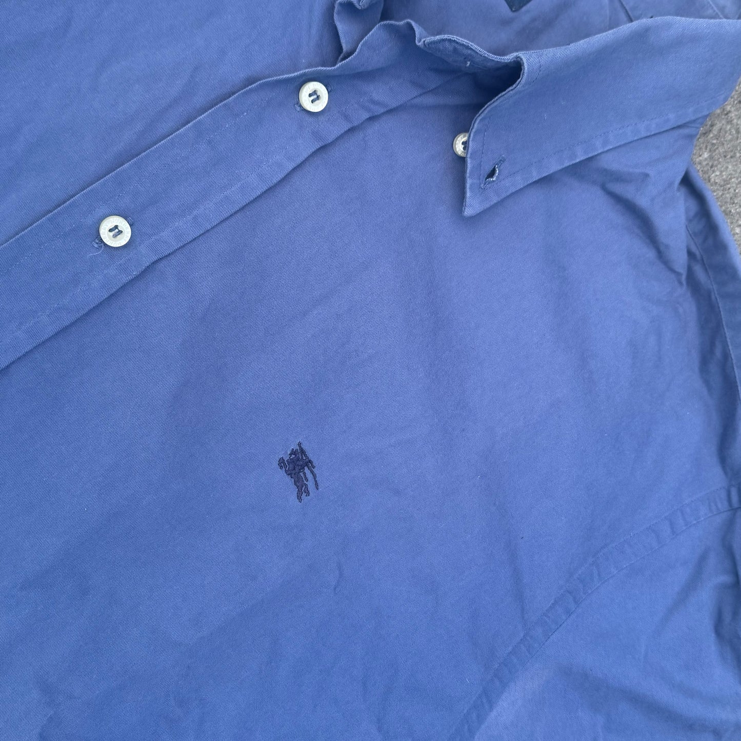Burberry London classic blue vintage chemise