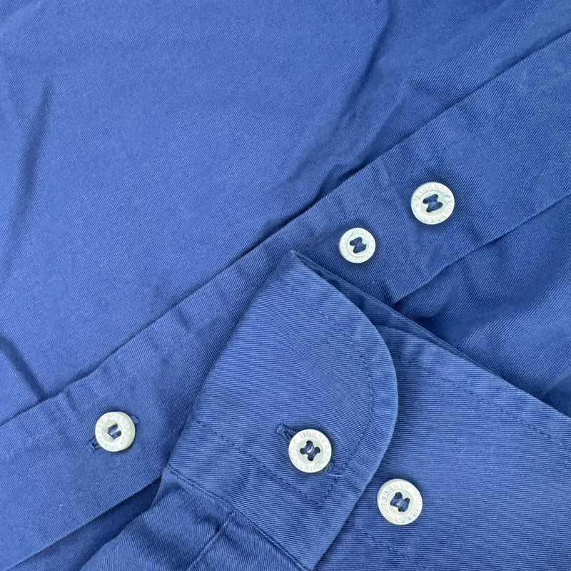 Detailansicht: Sourced limited accessories and clothes Burberry London classic blue vintage chemise – Logo, Nähte oder Material