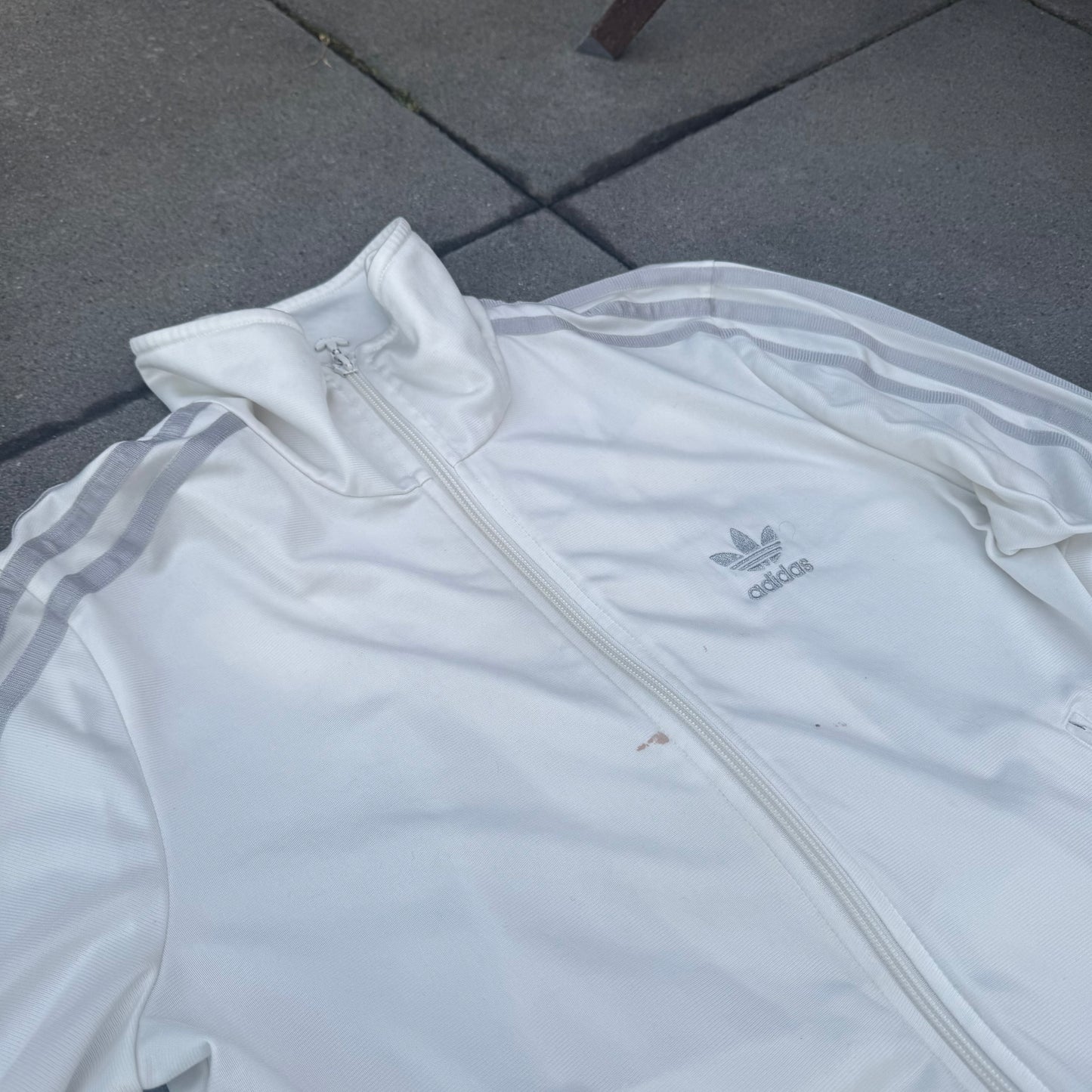Adidas Firebird y2k vintage white track set