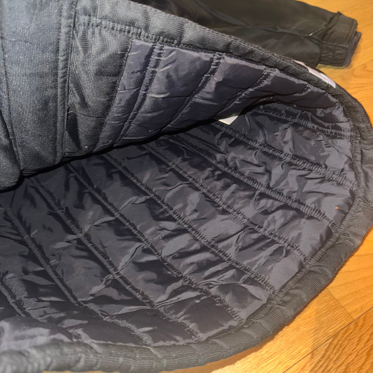 Airness black streetwear winter jacket