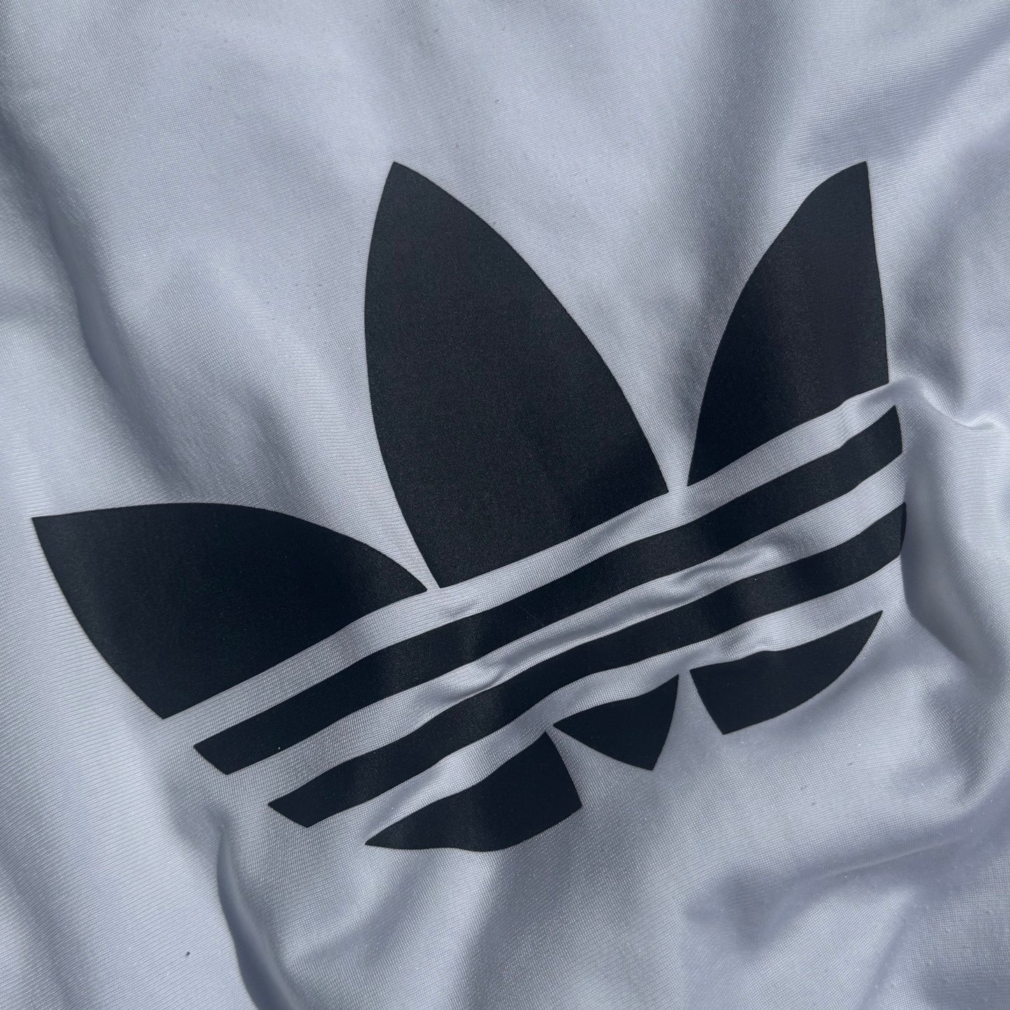 Adidas Y2K retro white track jacket
