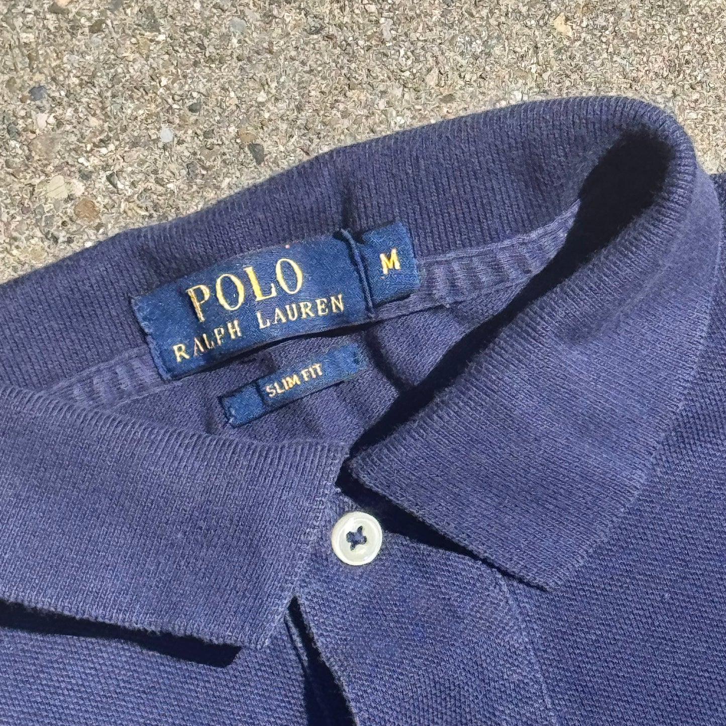 Polo Ralph Lauren big pony blue shirt