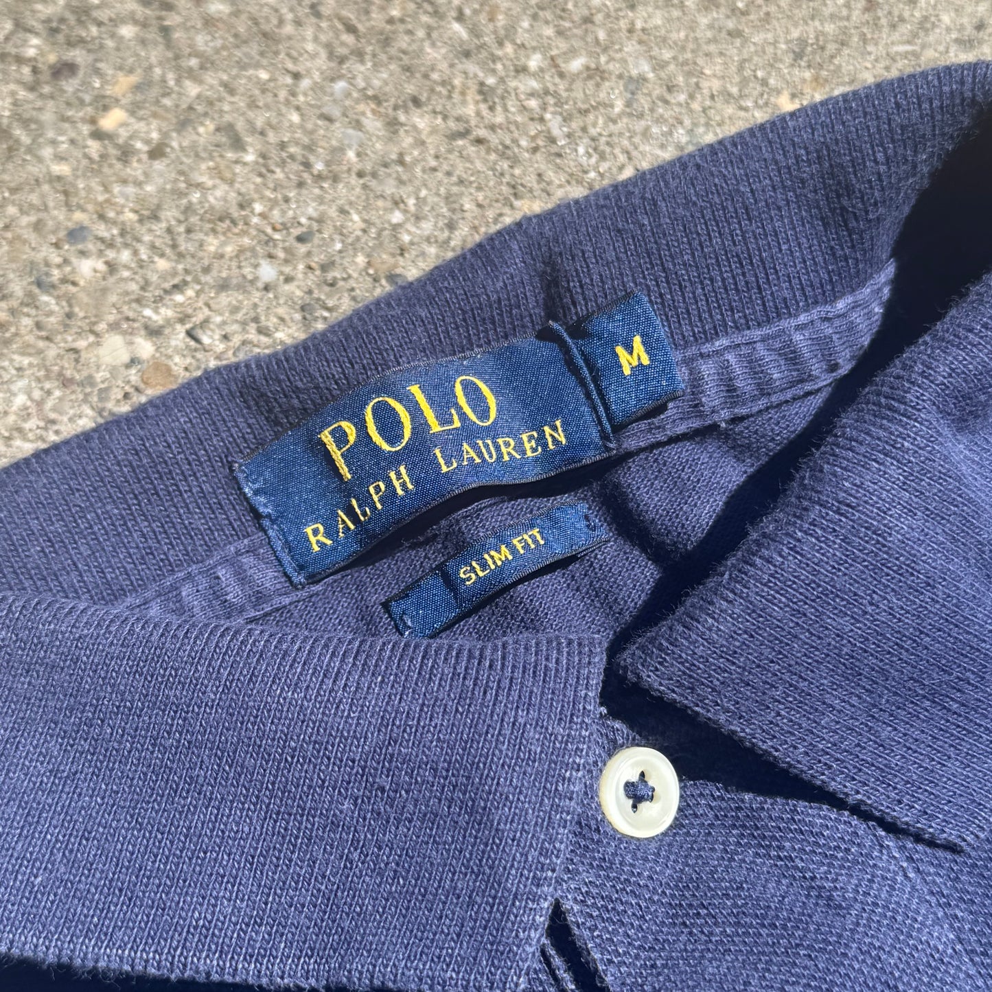 Polo Ralph Lauren big pony blue shirt