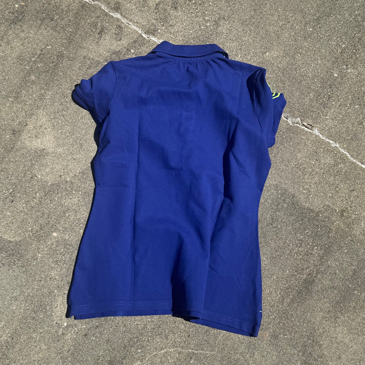 US Polo Assn vintage blue womens polo