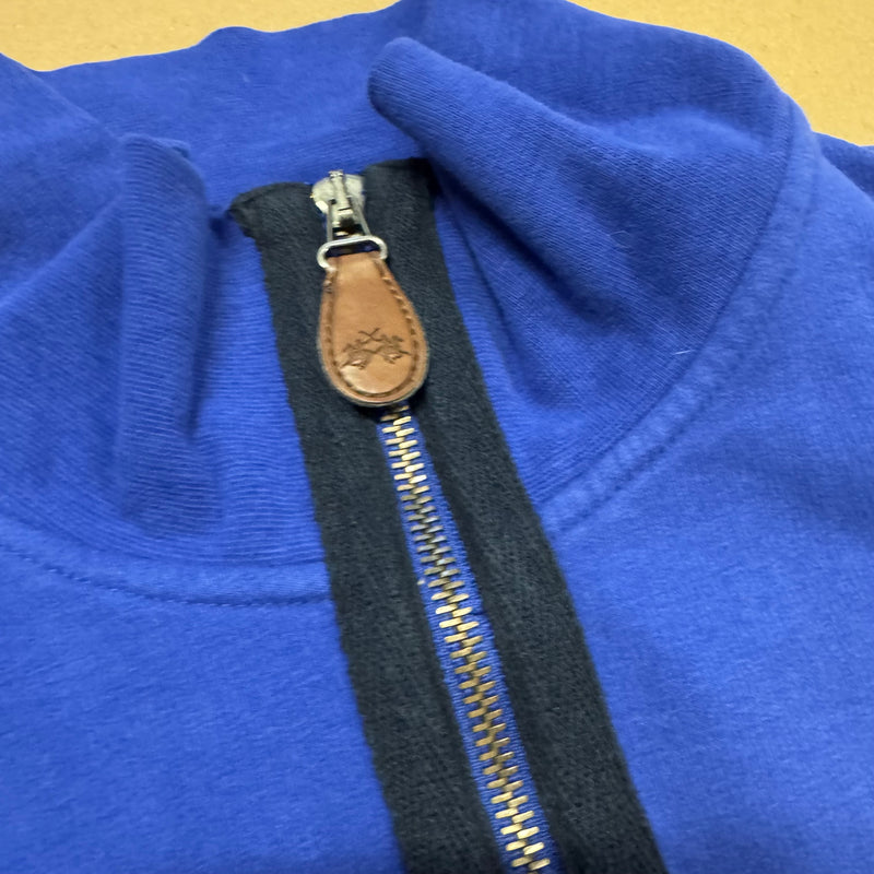 Detailansicht: Sourced limited accessories and clothes Rhone Alpes St. Etienne La Martina sweater – Logo, Nähte oder Material