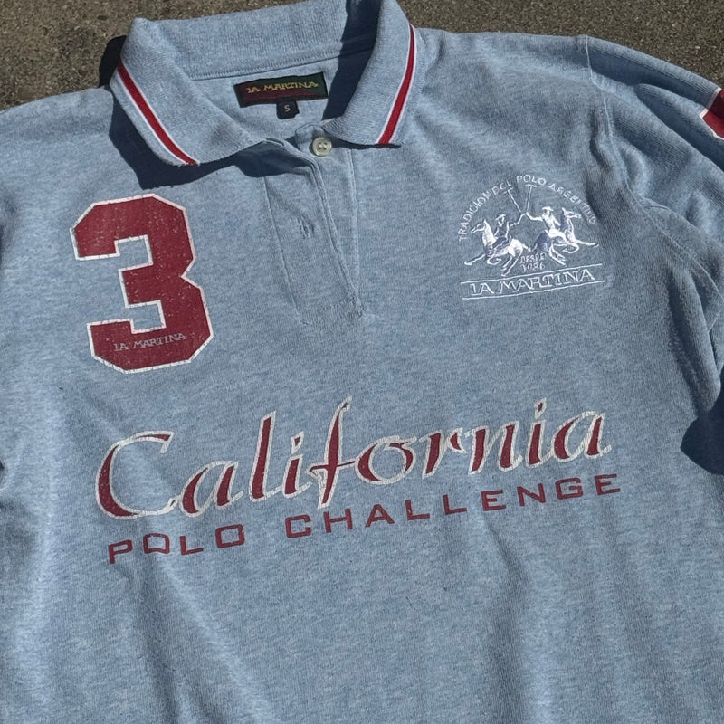 Detailansicht: Sourced limited accessories and clothes La Martina California Polo Challenge longsleeve – Logo, Nähte oder Material