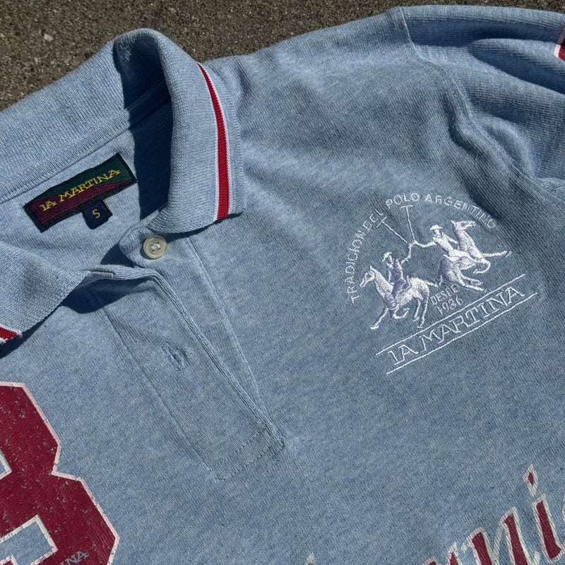 Detailansicht: Sourced limited accessories and clothes La Martina California Polo Challenge longsleeve – Logo, Nähte oder Material