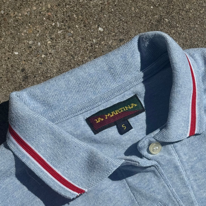 Detailansicht: Sourced limited accessories and clothes La Martina California Polo Challenge longsleeve – Logo, Nähte oder Material