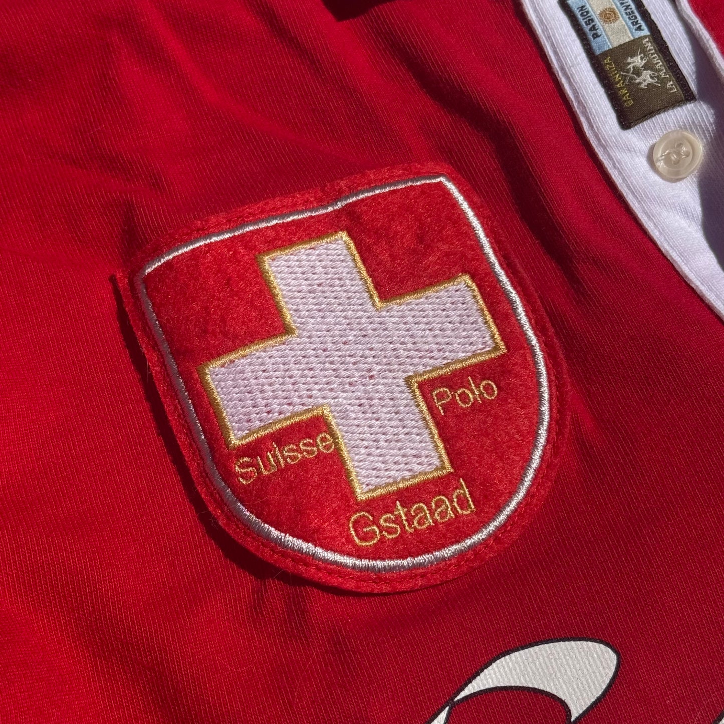 La Martina Swiss Polo Gstaad vintage longsleeve
