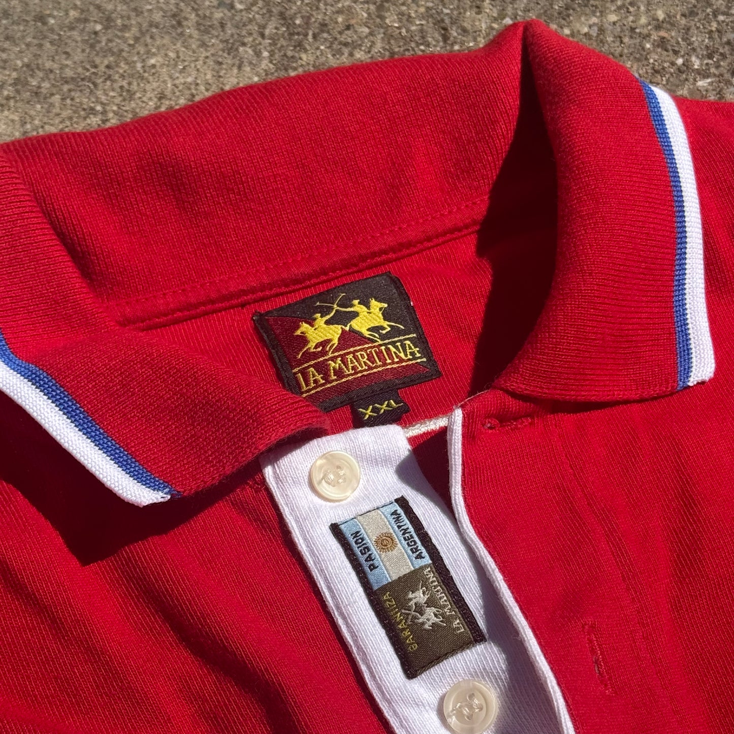 La Martina Swiss Polo Gstaad vintage longsleeve