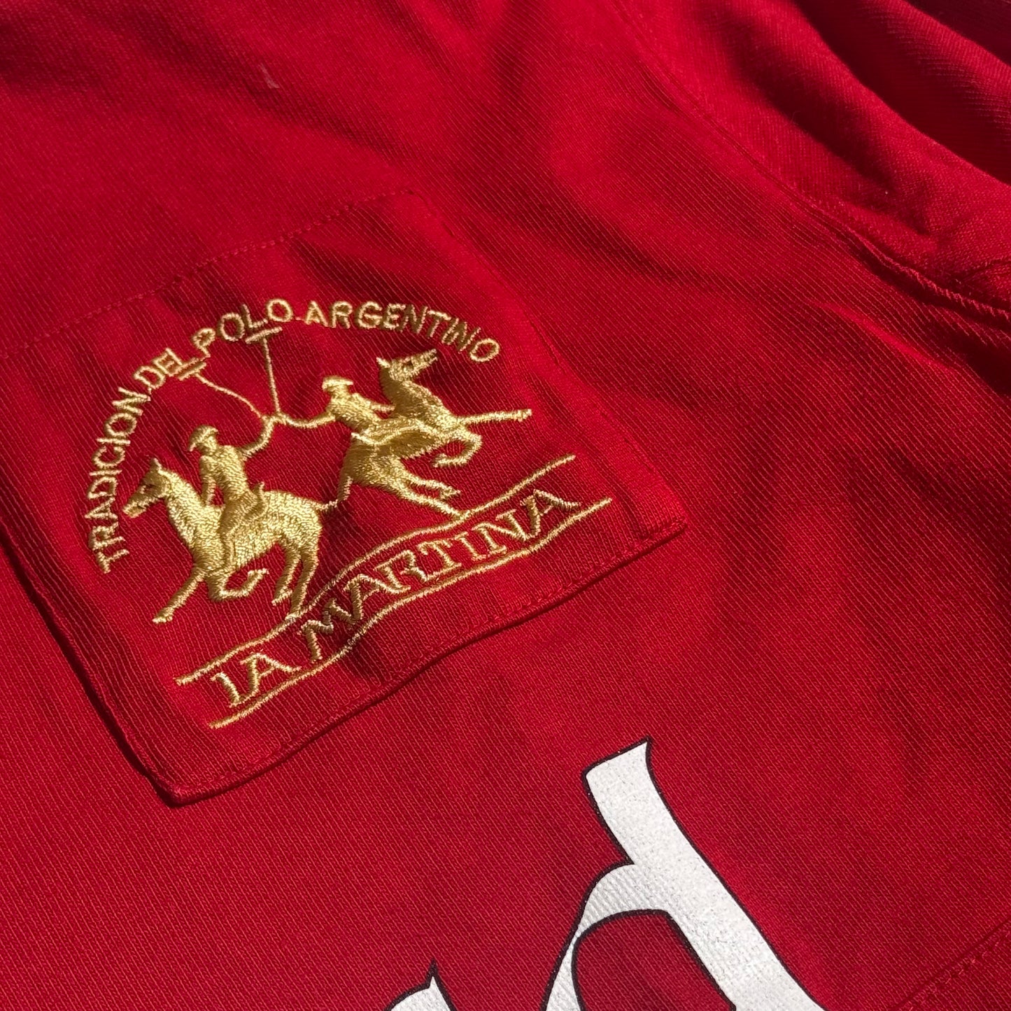 La Martina Swiss Polo Gstaad vintage longsleeve