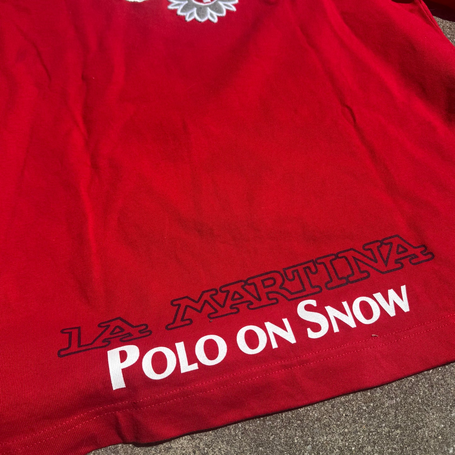 La Martina Swiss Polo Gstaad vintage longsleeve