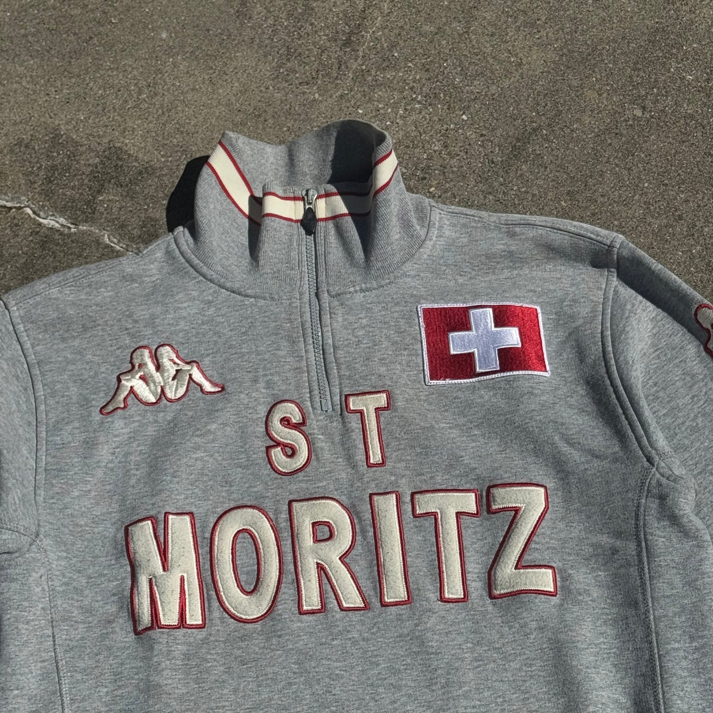 Kappa St. Moritz Switzerland streetwear sweat