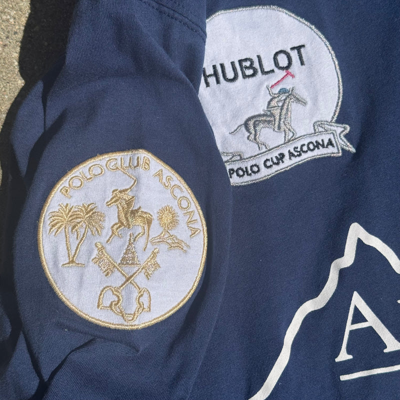 Detailansicht: Sourced limited accessories and clothes La Martina Andermatt x Bentley poloshirt – Logo, Nähte oder Material