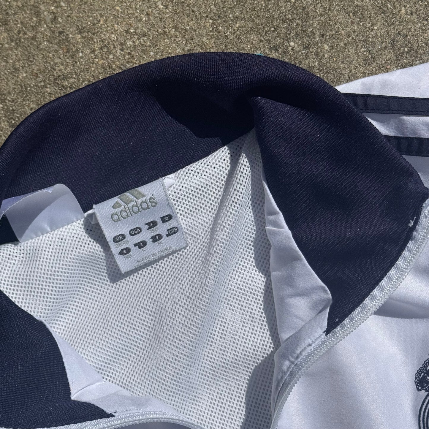 Adidas streetwear Real Madrid track set
