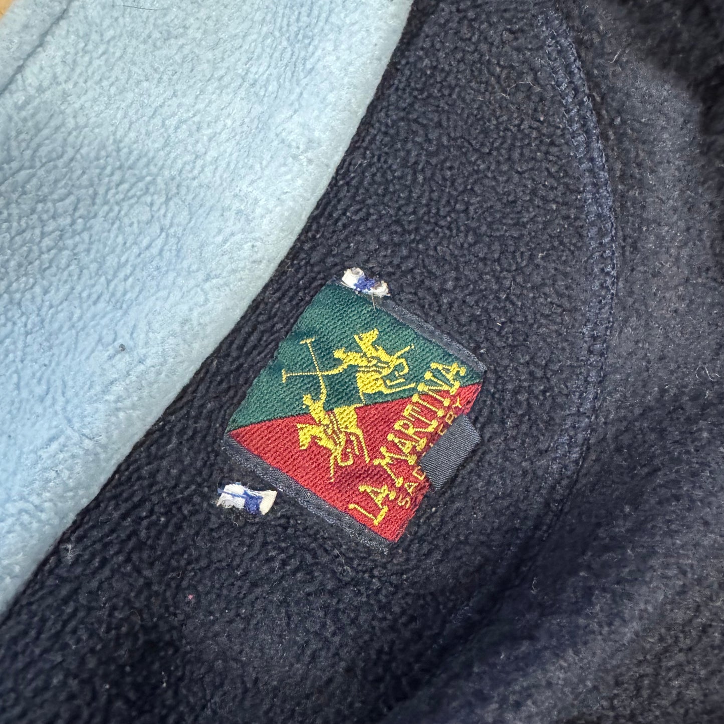 La Martina Argentina vintage fleece sweater