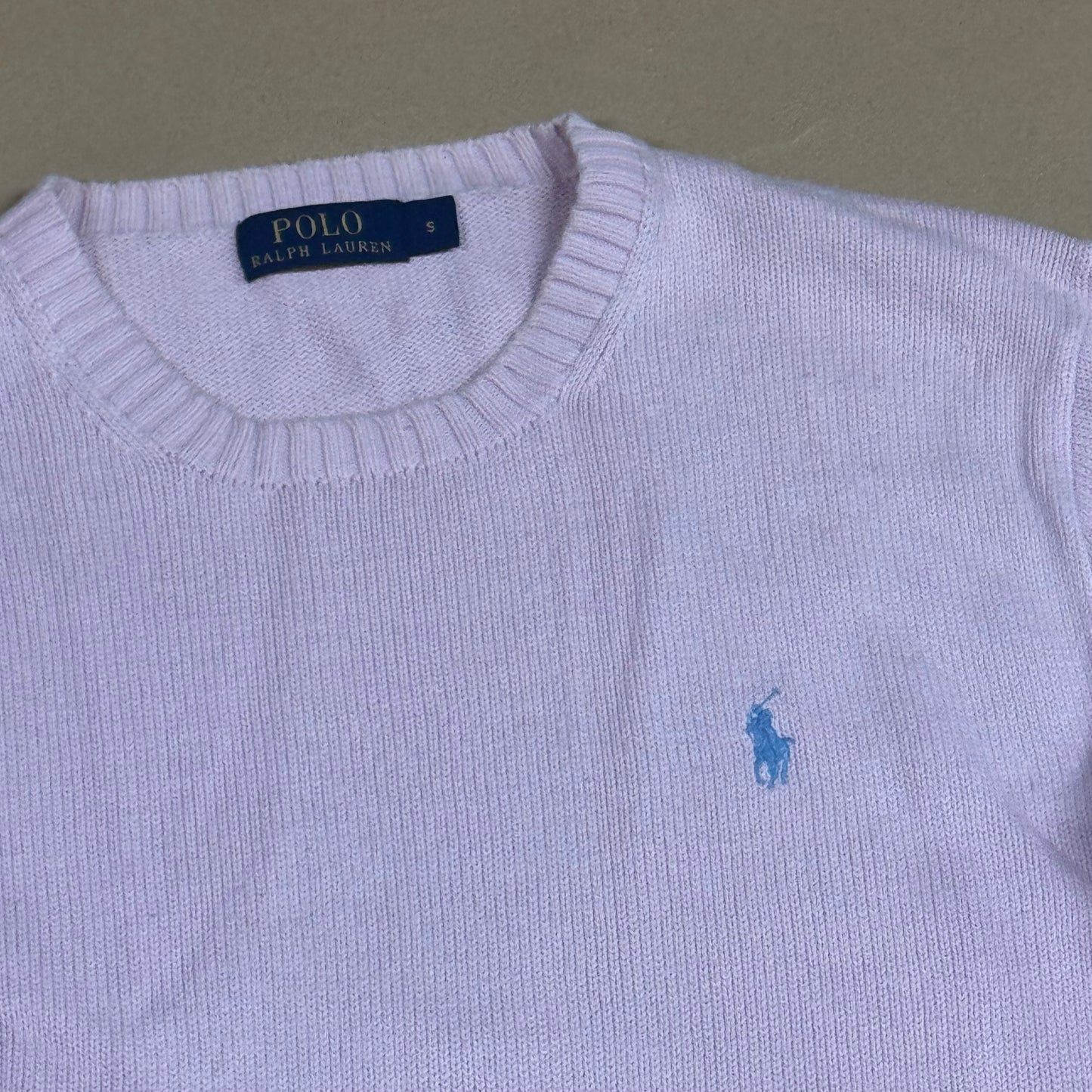 Polo Ralph Lauren knitted pink sweater