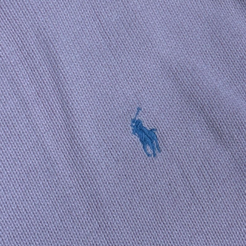 Detailansicht: Sourced limited accessories and clothes Polo Ralph Lauren knitted pink sweater – Logo, Nähte oder Material