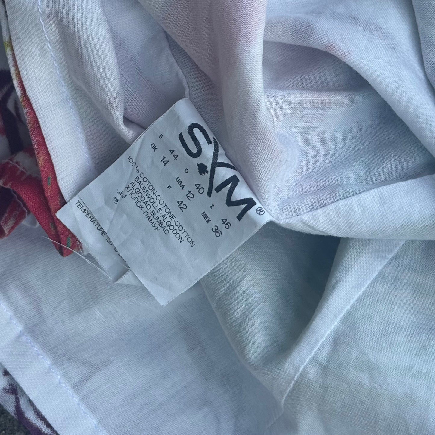 Sym floral y2k womens summer top