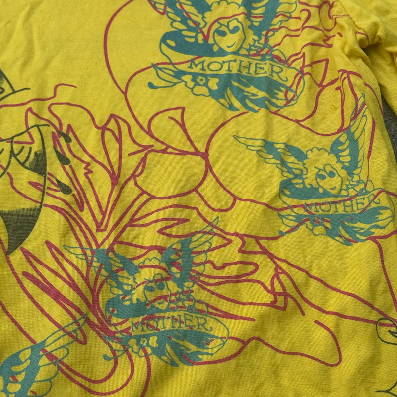 Detailansicht: Sourced limited accessories and clothes Ed Hardy vintage rhinestones longsleeve – Logo, Nähte oder Material