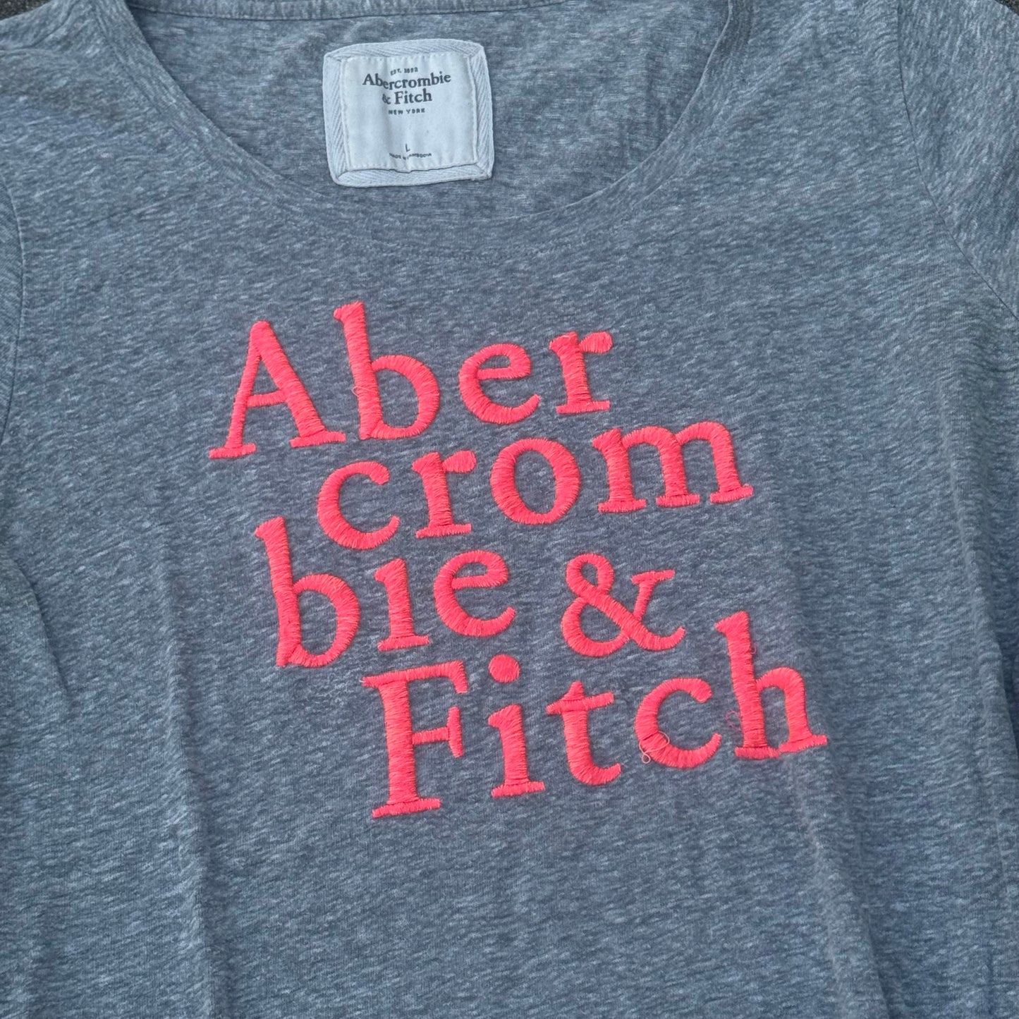 Abercrombie & Fitch y2k womens long t-shirt