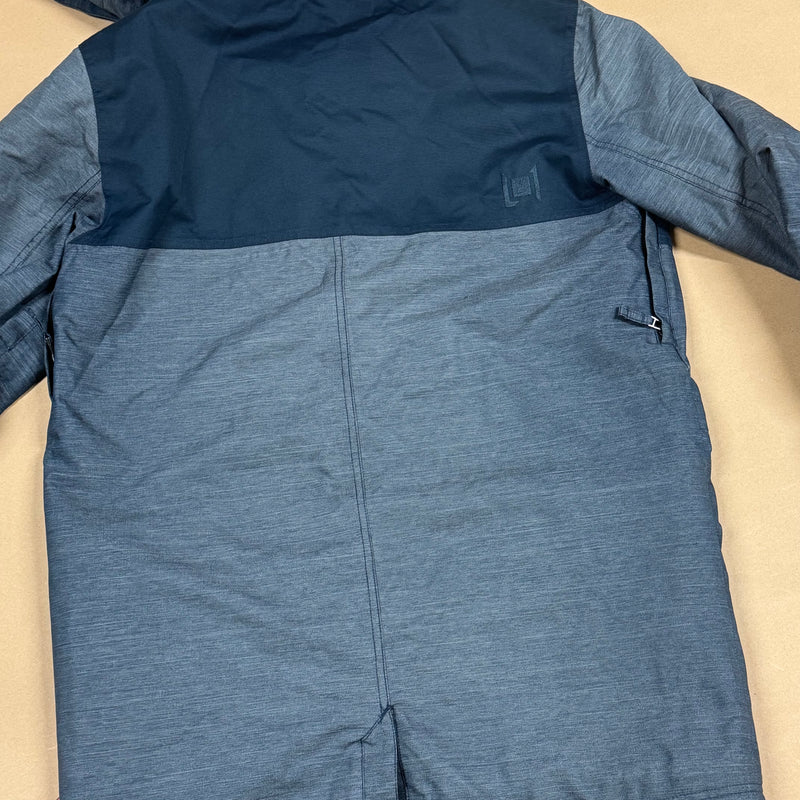 Detailansicht: Sourced limited accessories and clothes Premium goods skijacket – Logo, Nähte oder Material
