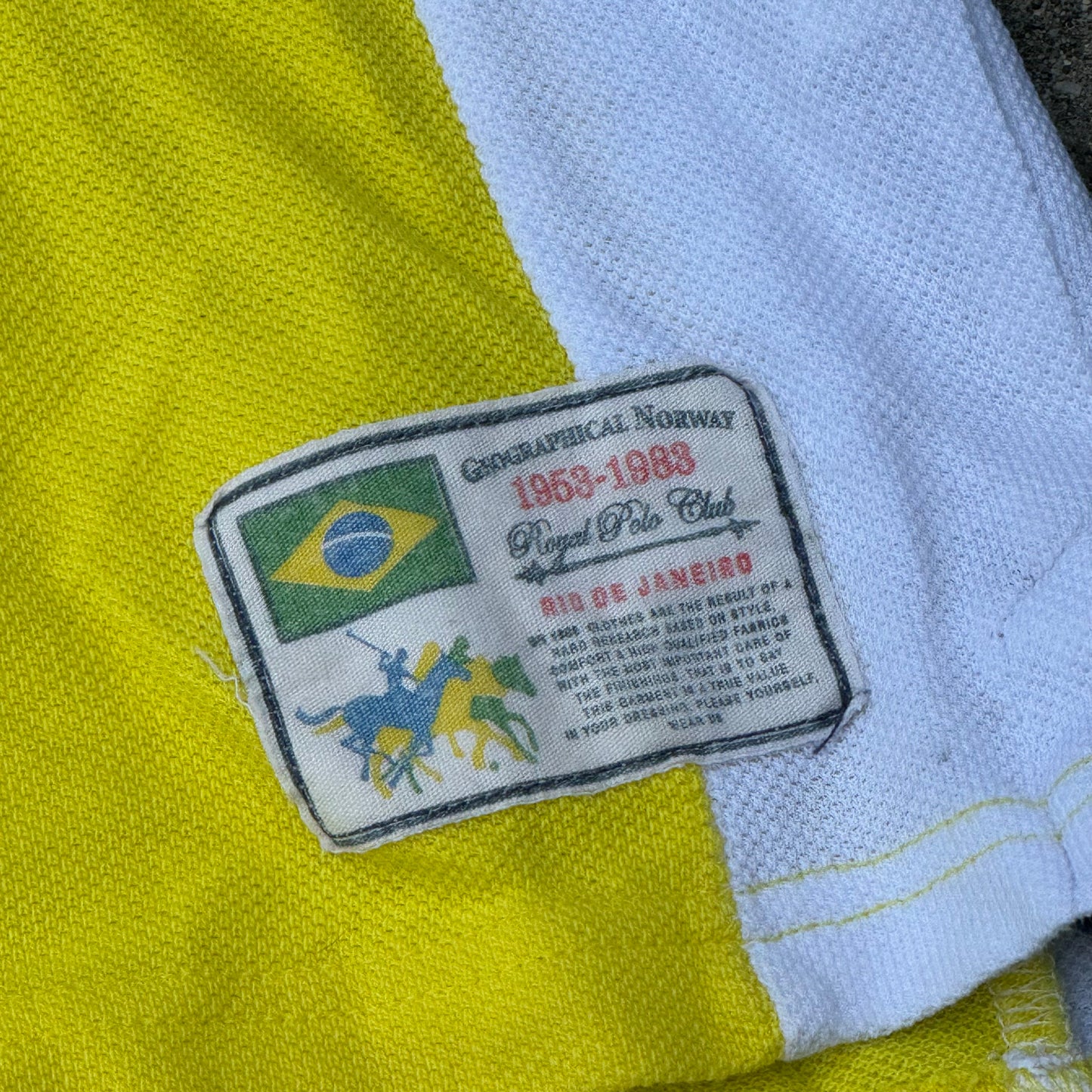 Geographical Norway Brasil streetwear polo