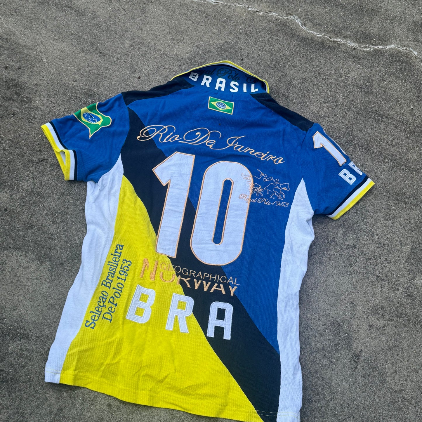 Geographical Norway Brasil streetwear polo