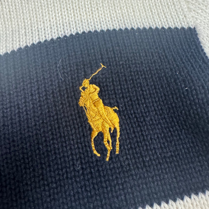 Detailansicht: Sourced limited accessories and clothes Polo Ralph Lauren vintage knitted women’s zip-up – Logo, Nähte oder Material