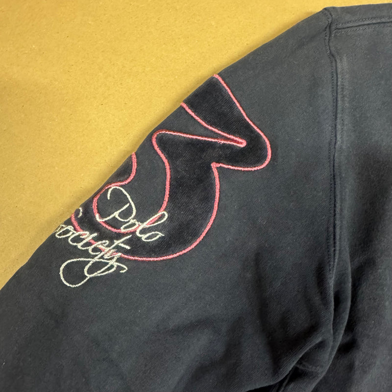 Detailansicht: Sourced limited accessories and clothes La Martina Bayres 1936 womens zip-up – Logo, Nähte oder Material