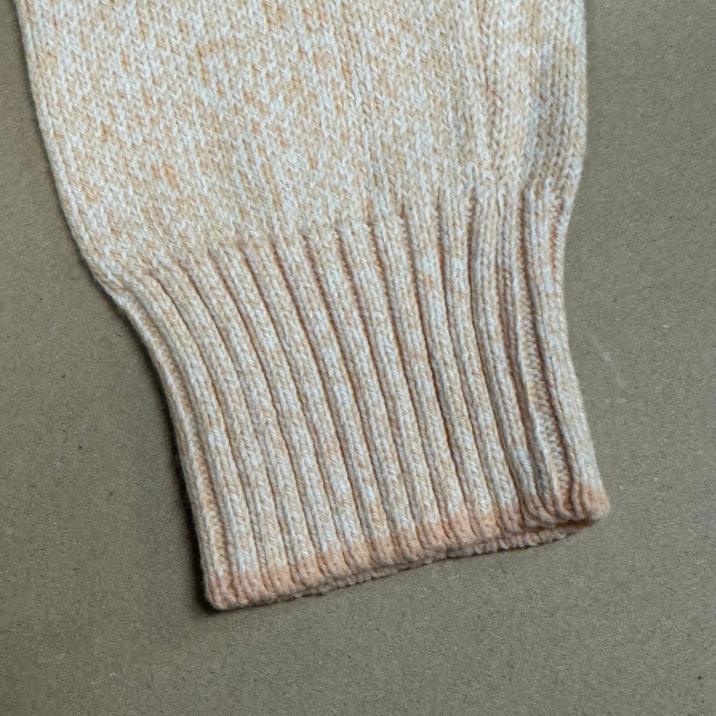 Vintage Thomas Burberry orange knitted sweatshirt