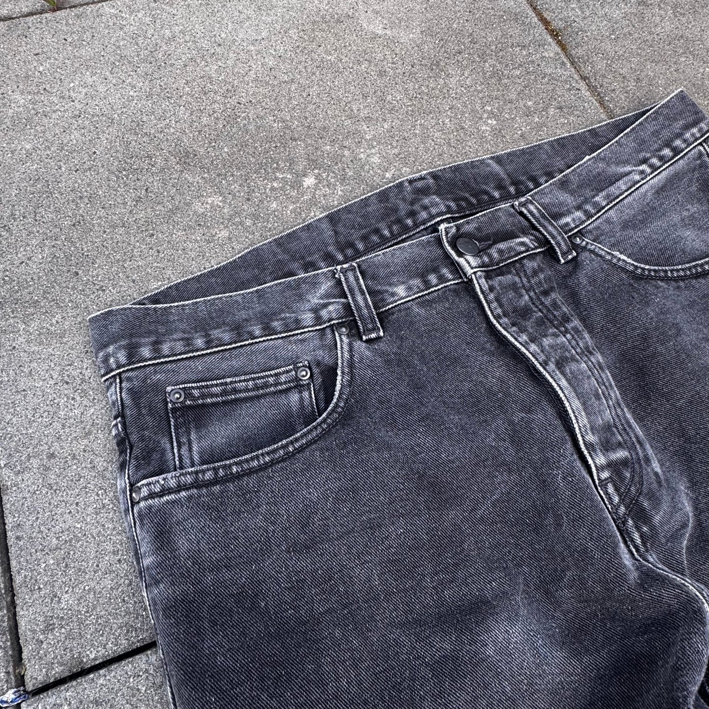 Carhartt black baggy retro jeans