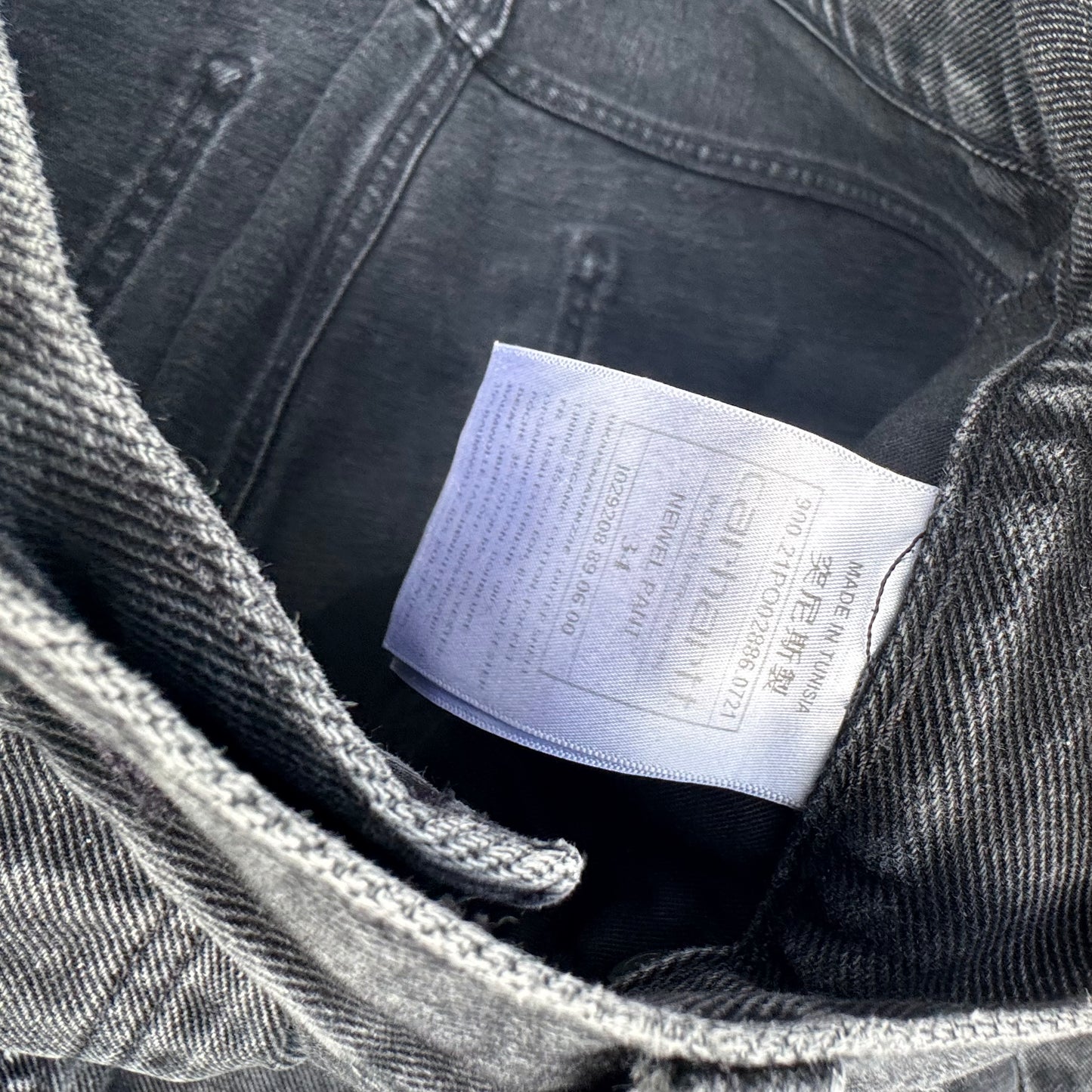 Carhartt black baggy retro jeans