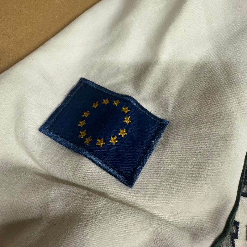 Detailansicht: Sourced limited accessories and clothes Aeronautica Militare Europe vintage zip-up jacket – Logo, Nähte oder Material