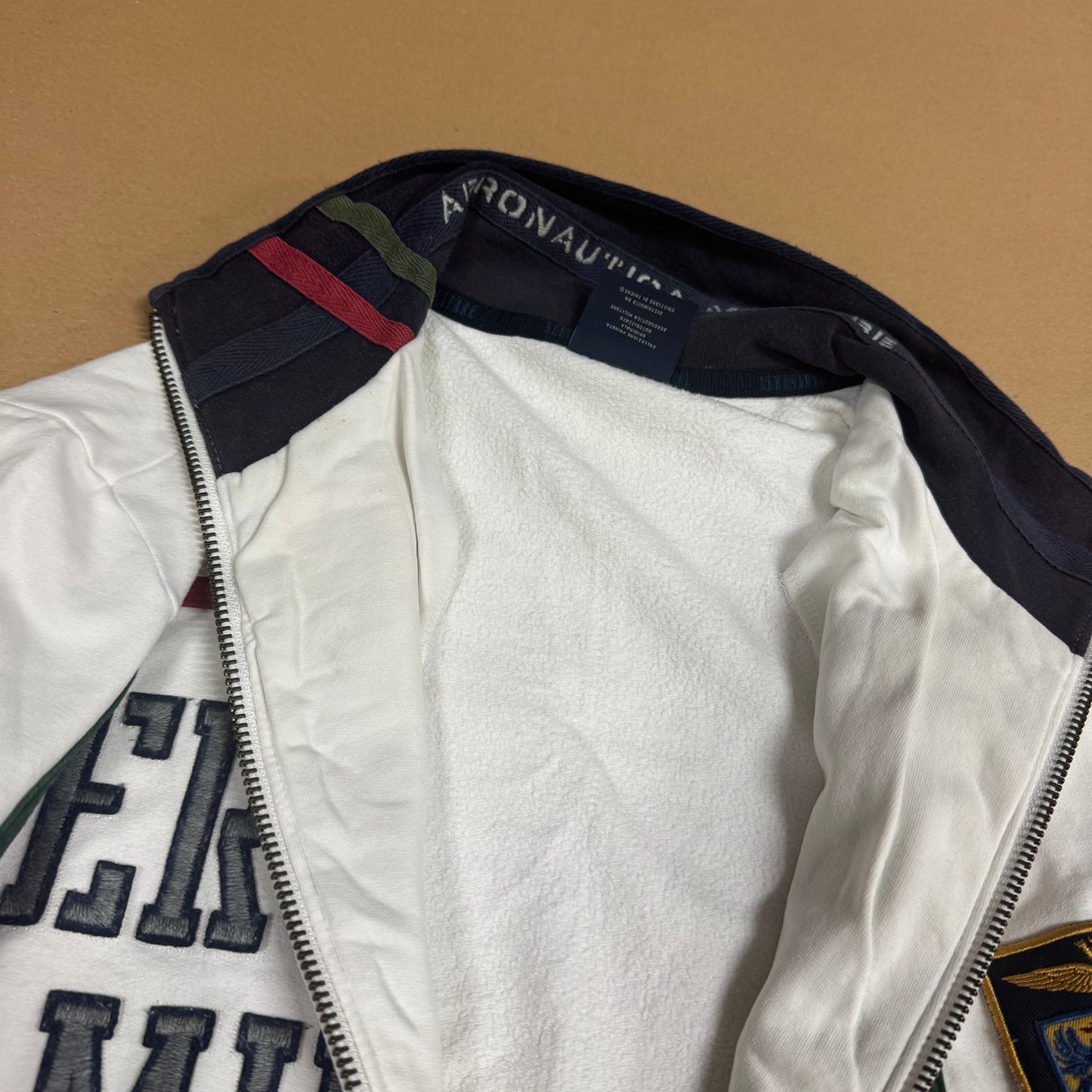 Aeronautica Militare Europe vintage zip-up jacket