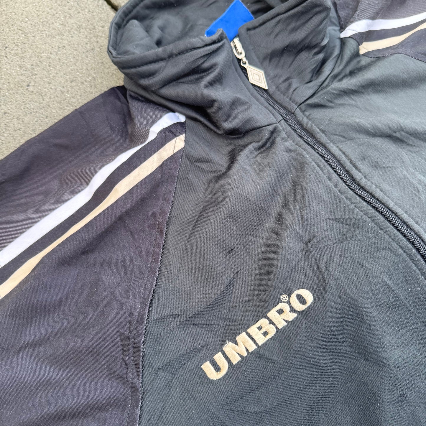 Vintage Umbro used track jacket