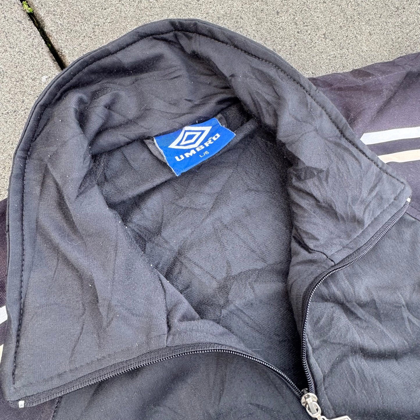 Vintage Umbro used track jacket