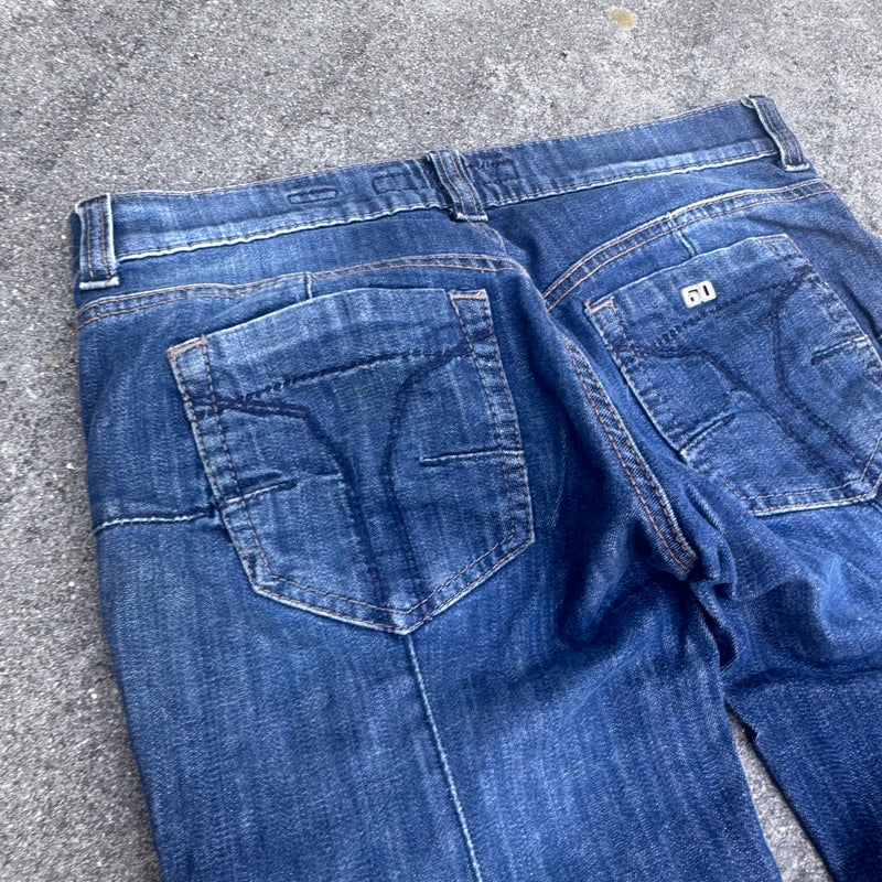 Detailansicht: Sourced limited accessories and clothes Miss Sixty vintage womens jeans – Logo, Nähte oder Material