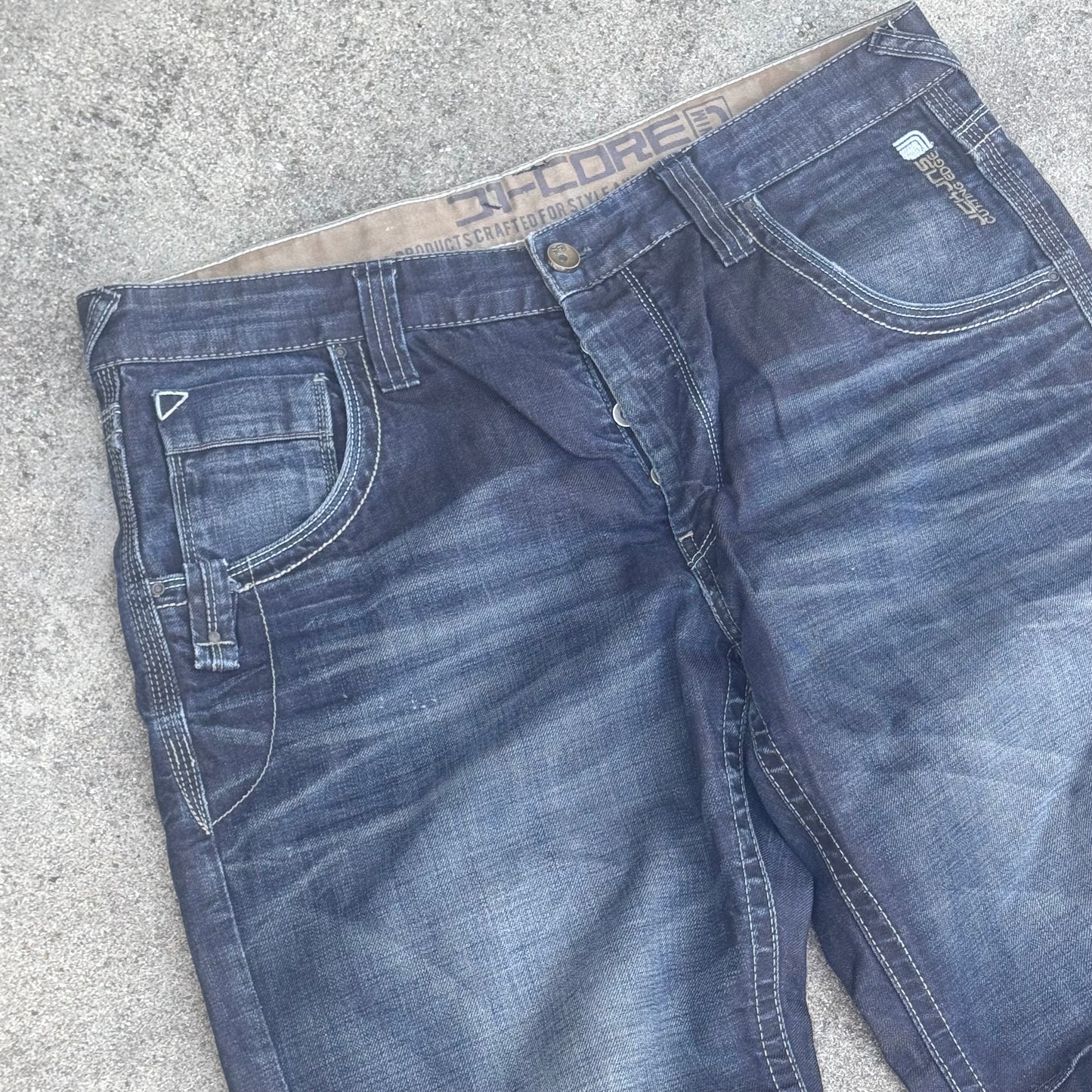 JCK Core denim baggy streetwear jeans