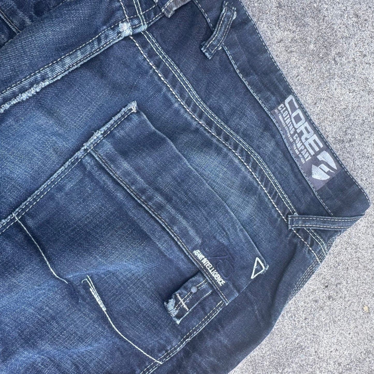 JCK Core denim baggy streetwear jeans