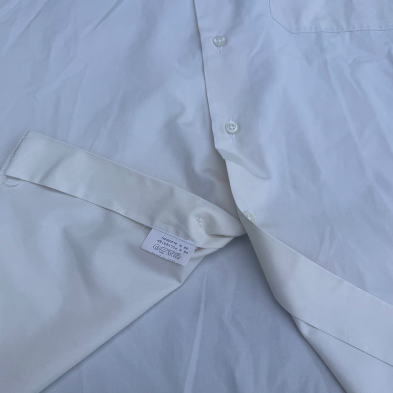 Detailansicht: Sourced limited accessories and clothes Yves Saint Laurent cream summer shirt – Logo, Nähte oder Material