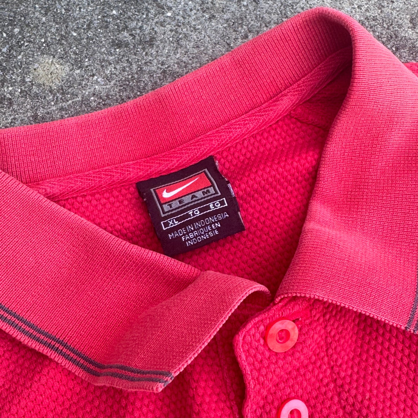 Nike N.C. State red sportswear poloshirt