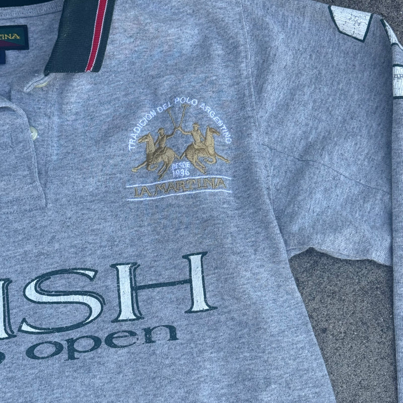 Detailansicht: Sourced limited accessories and clothes La Martina Irish Polo Limerick longsleeve – Logo, Nähte oder Material
