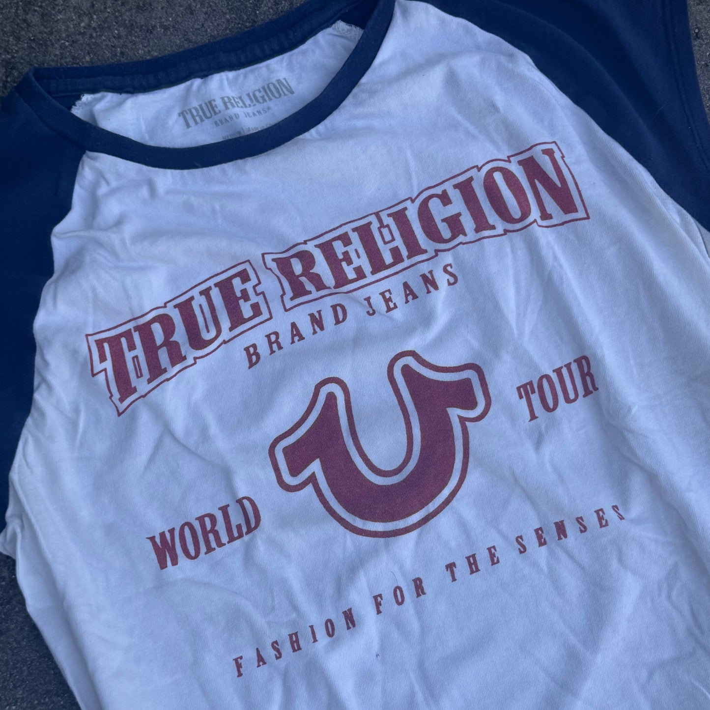 True Religion y2k vintage top