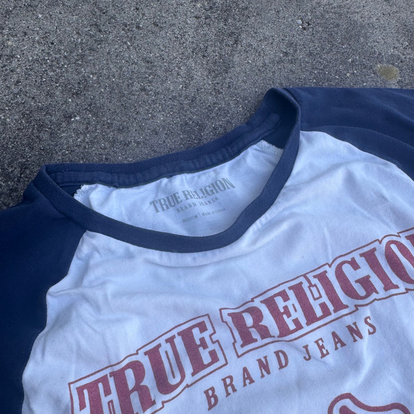 True Religion y2k vintage top