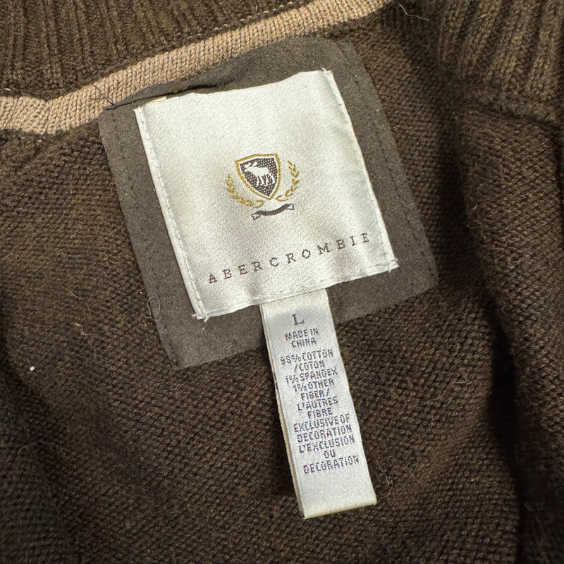 Detailansicht: Sourced limited accessories and clothes Abercrombie and Fitch knitted – Logo, Nähte oder Material