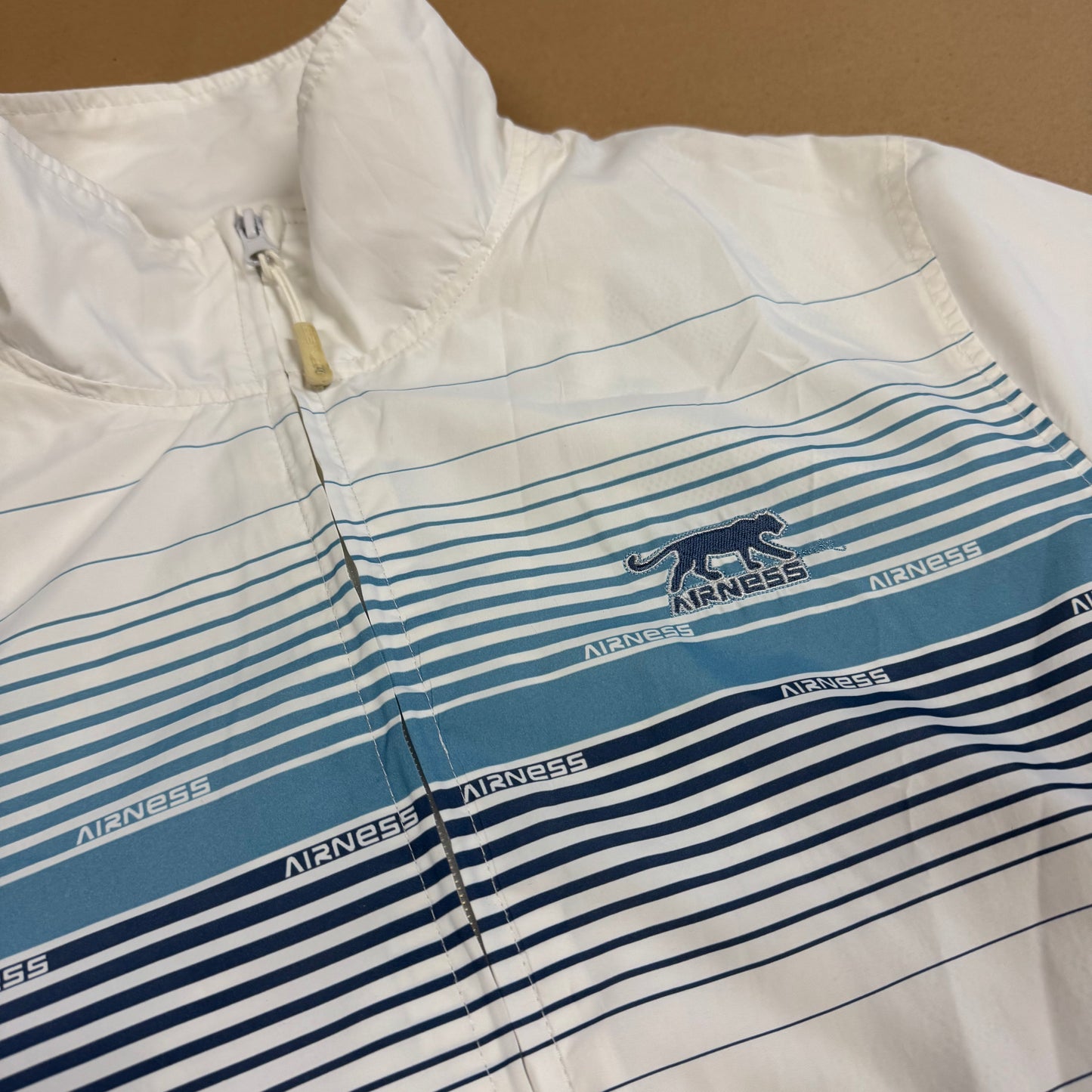 Streetwear style Airness white track jacket