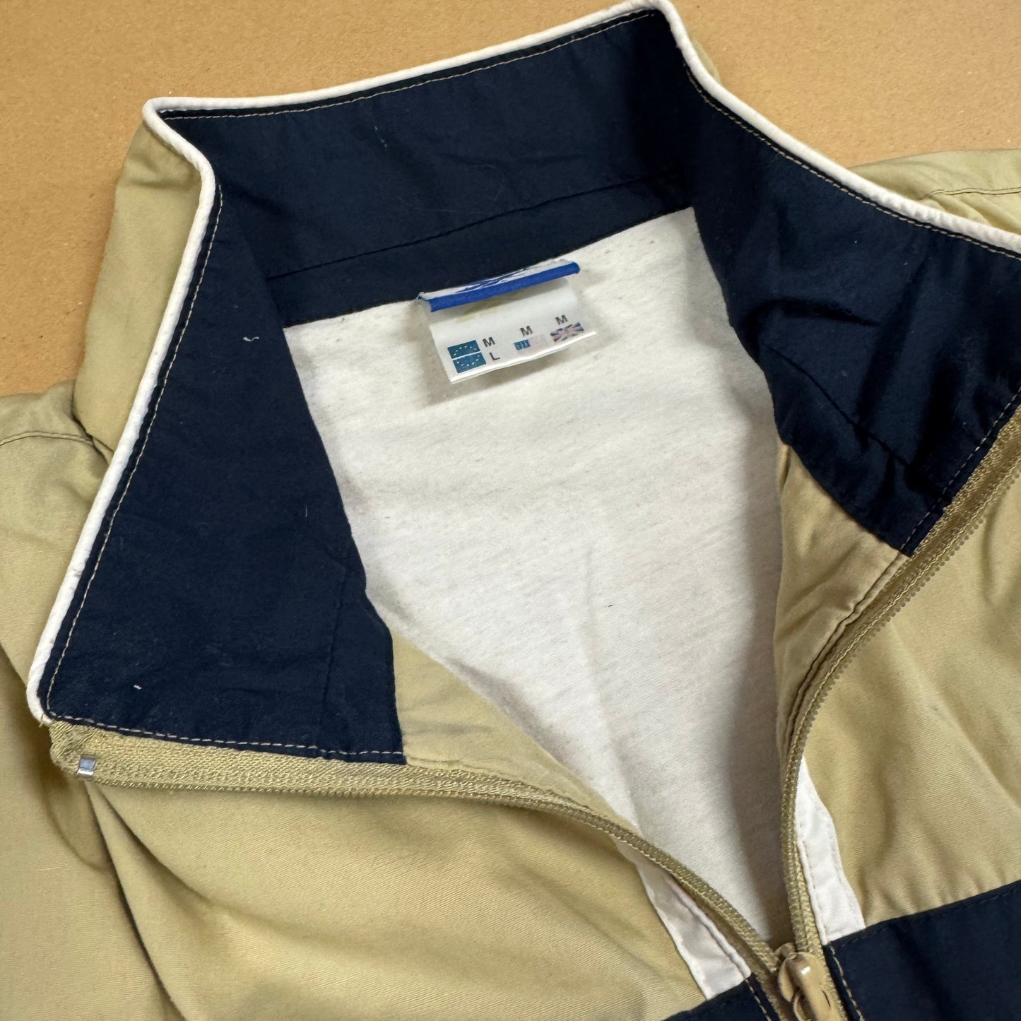 Reebok vintage beige track jacket
