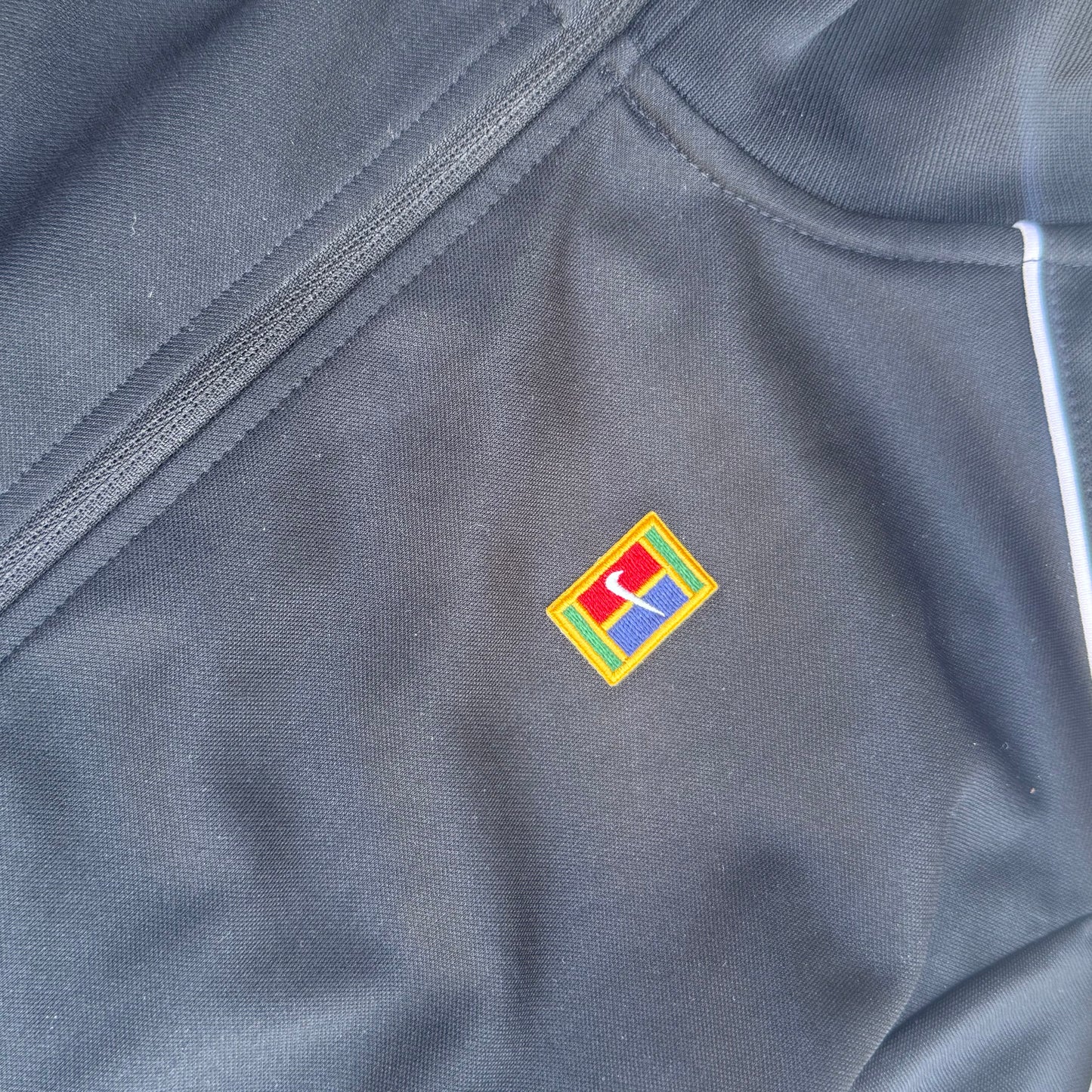 Nike Tennis vintage black track jacket